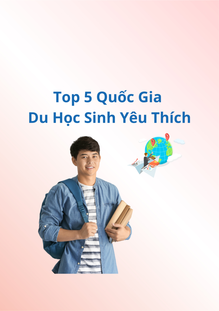 Top 5 Quốc Gia Du Học Sinh Yêu Thích 2024